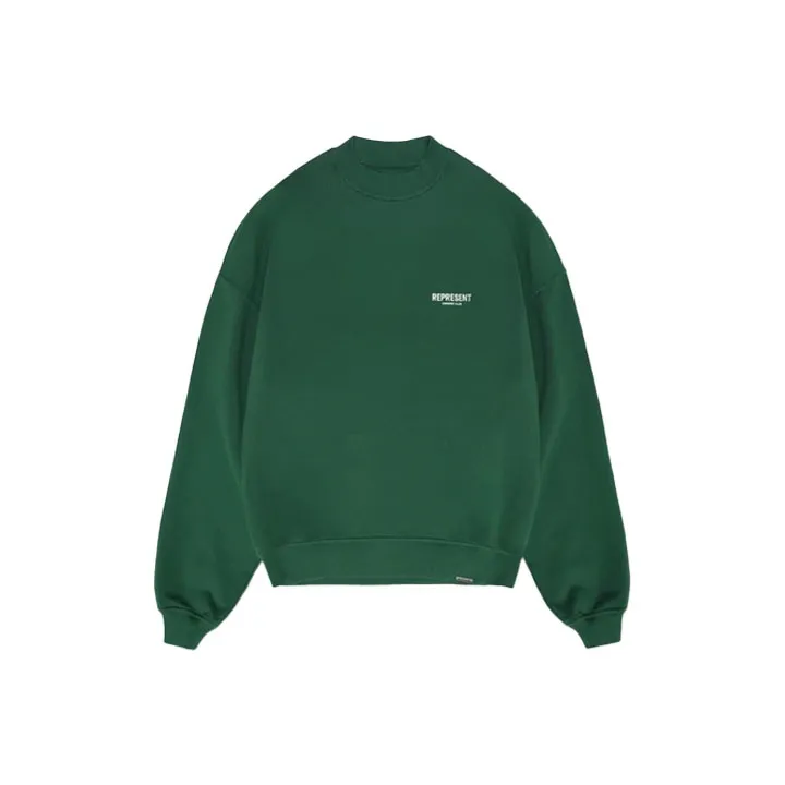 REPRESENT Зеленый Мужской Свитшот