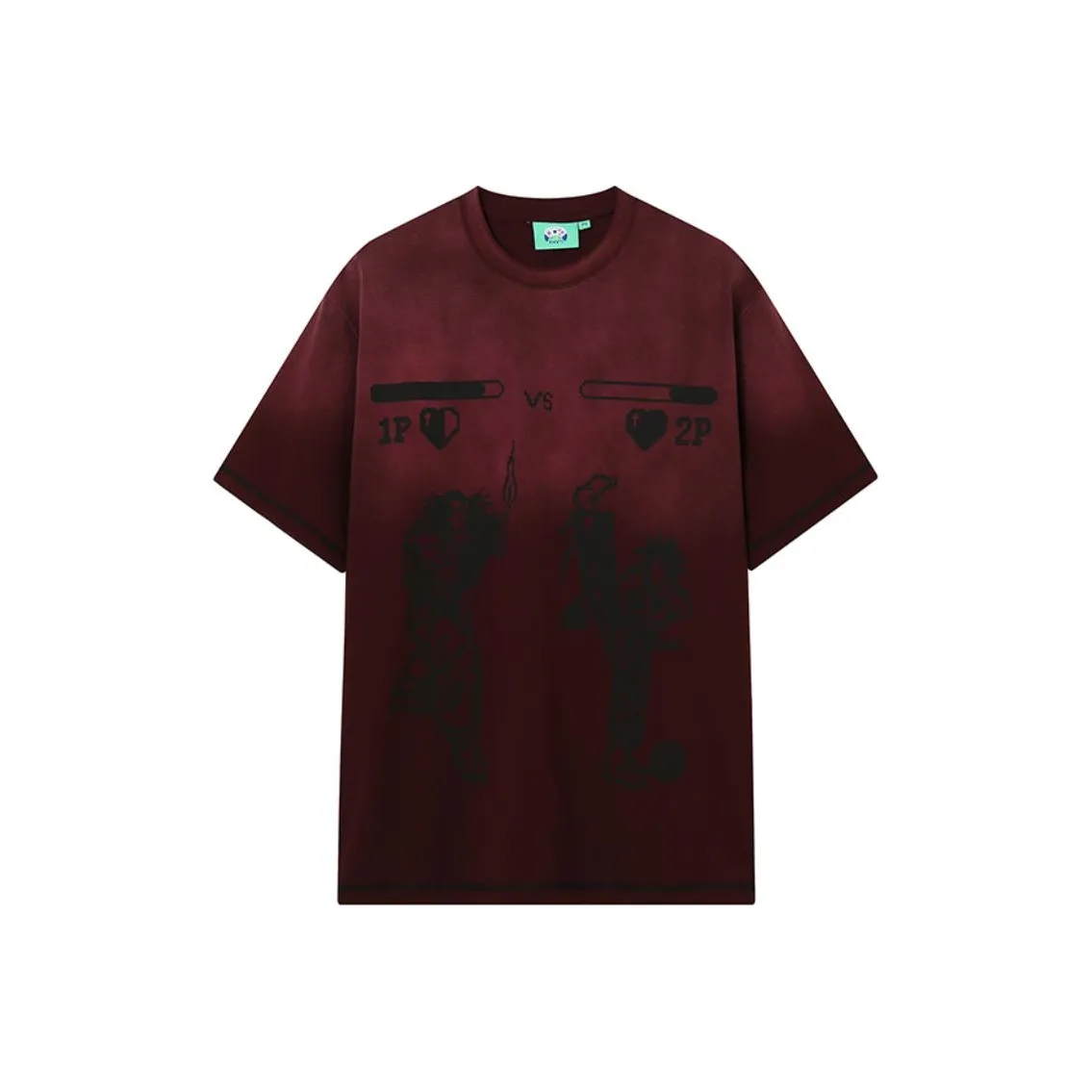 WULISHAONIAN T Shirt Unisex Rusty Red