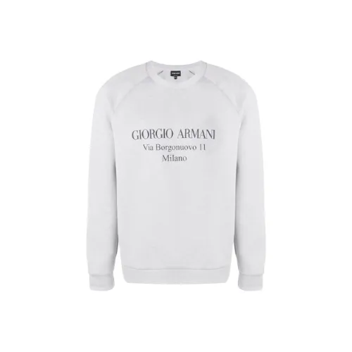 Giorgio Armani Серый Мужские Свитшоты