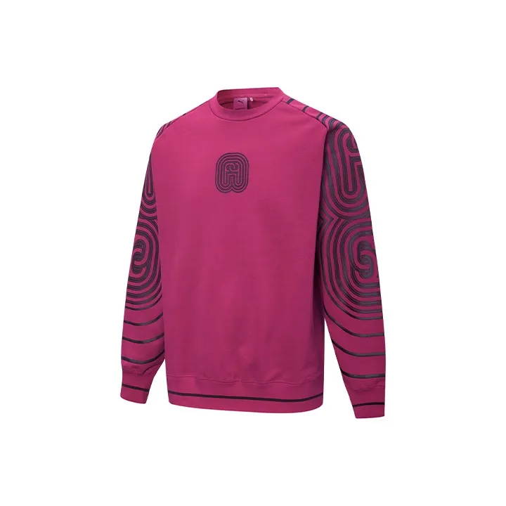 PUMA Толстовка Унисекс Розовый Красный