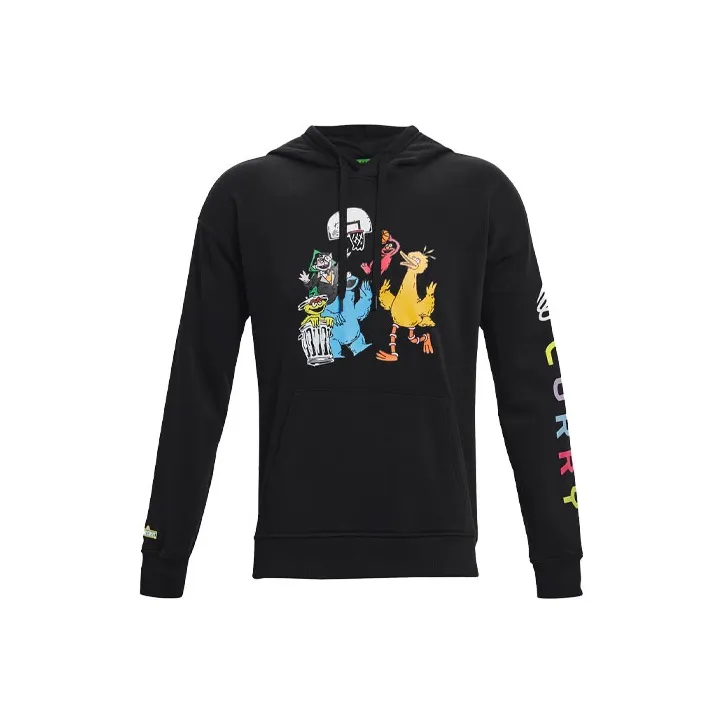 Under Armour Curry X Sesame Street Sweatshirts Men Black