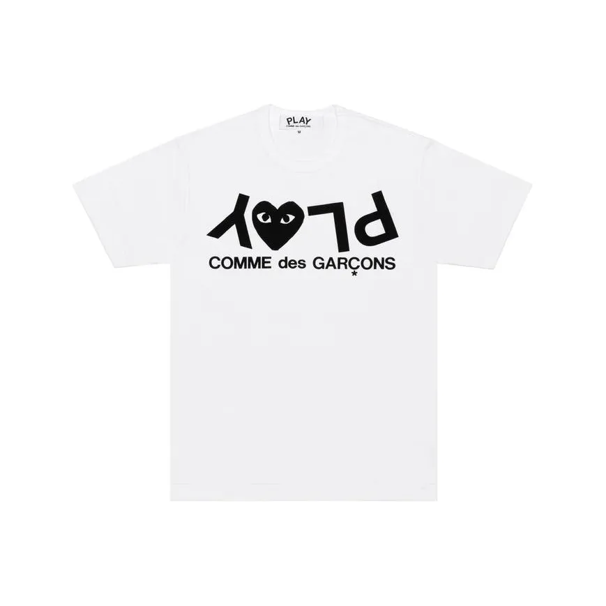 CDG Play Белая Унисекс Футболка