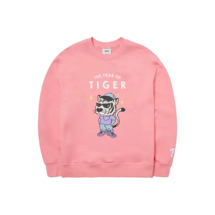 MLB Base Logo Philadelphia Team Свитшот Унисекс Кораллово-розовый