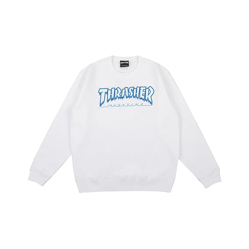 Thrasher Белый Мужской Свитшот