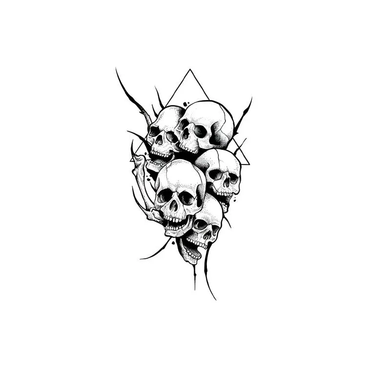 QINGSHANQIHAI Rayquaza'S Пепельная Сборка Украшение сборкой Временные Татуировки 1 шт