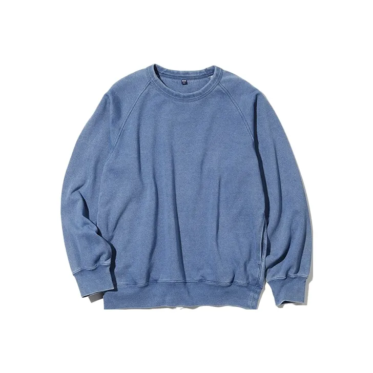 UNIQLO Синий Унисекс Свитшоты