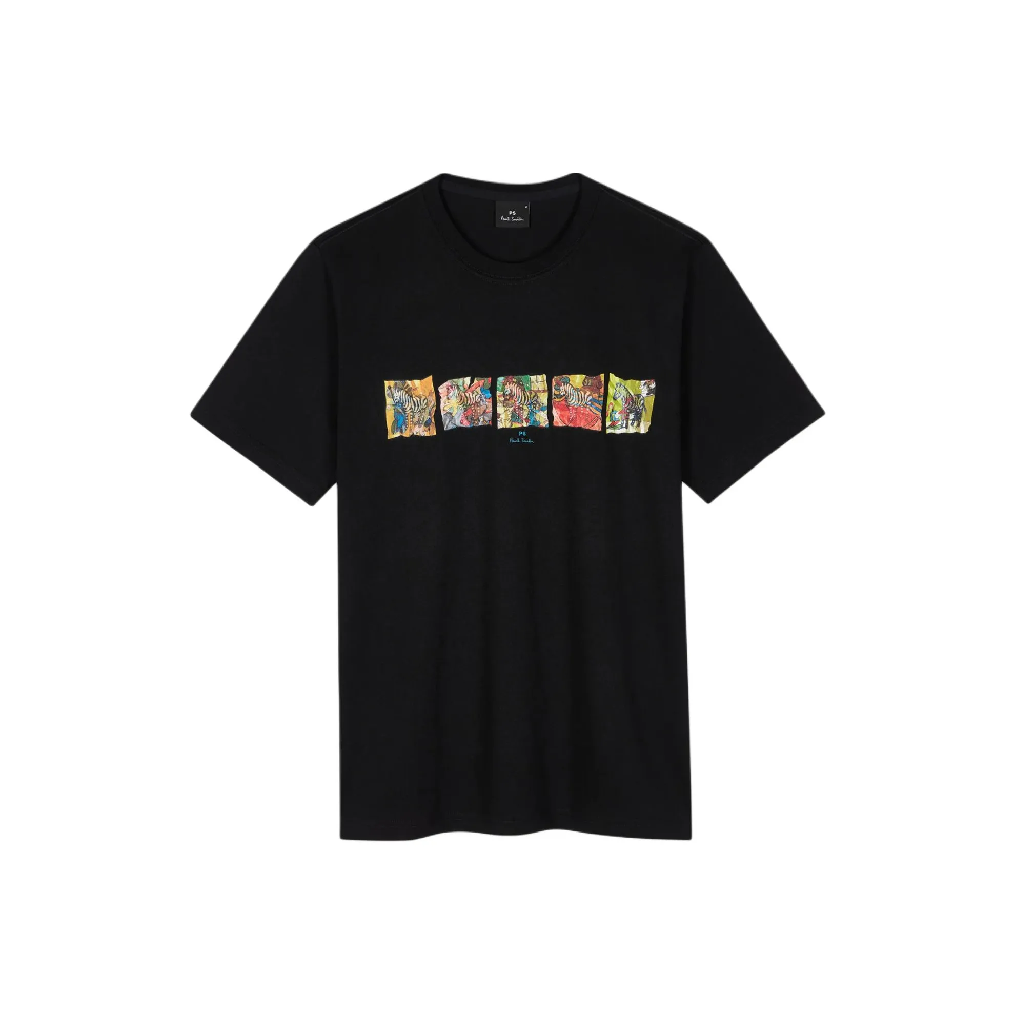 Paul Smith Zebra Line Up Print T Shirt