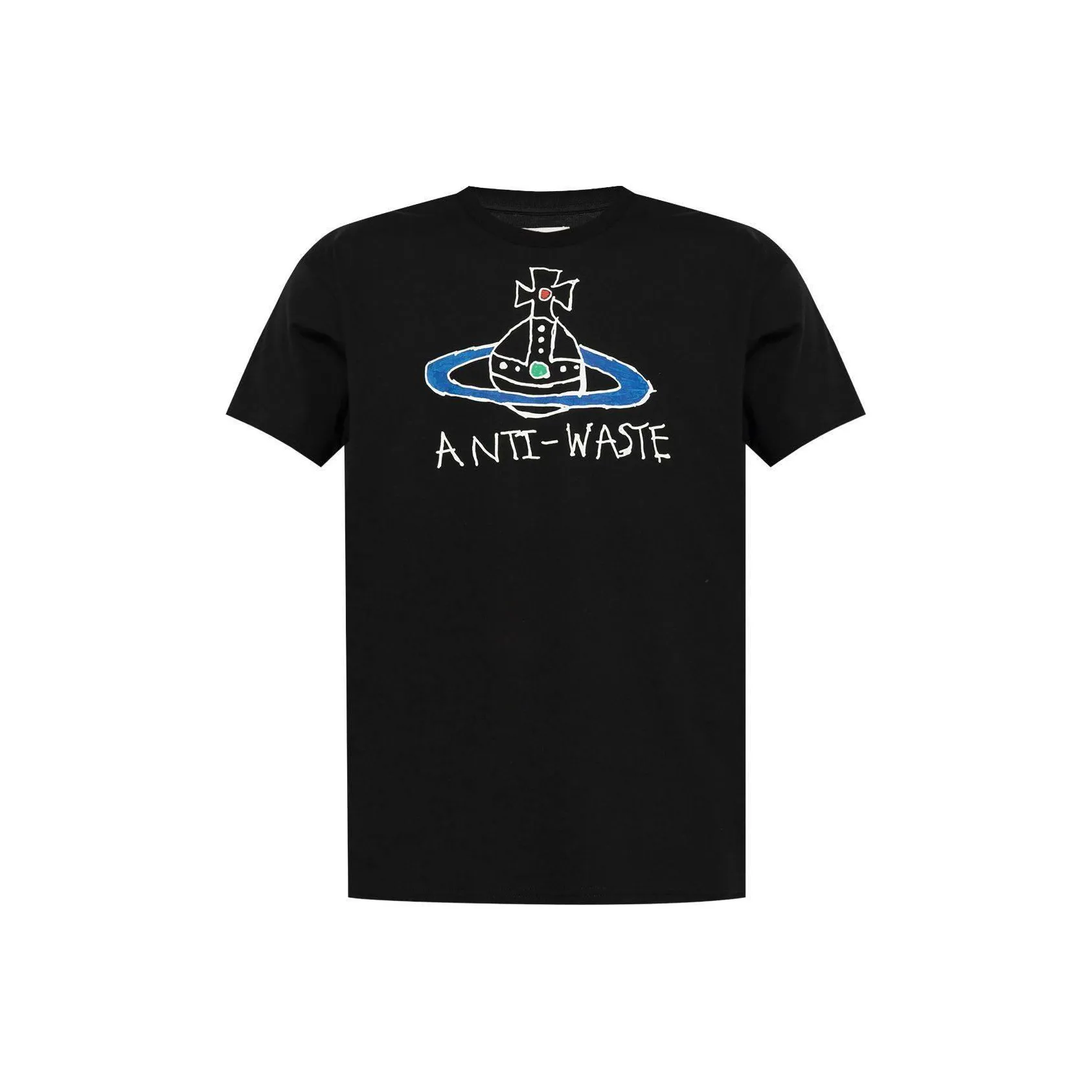 Vivienne Westwood Orb Printed Crewneck T Shirt