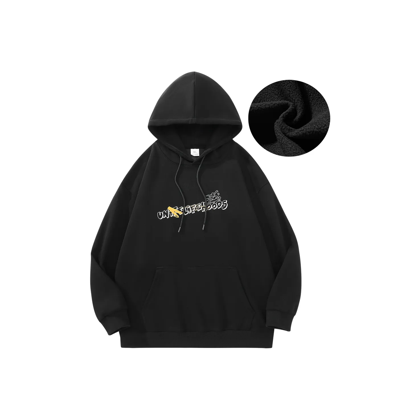 Unite Life HOODS Свитшот Унисекс Черный