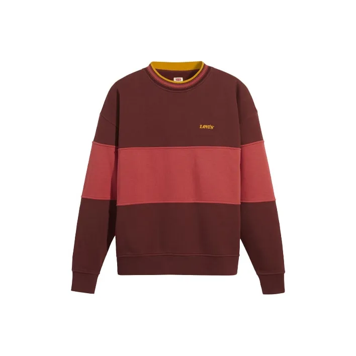 Levi's Sweatshirt Men's Rose Red Multicolor