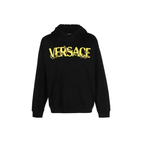 VERSACE Черный Мужские Свитшоты