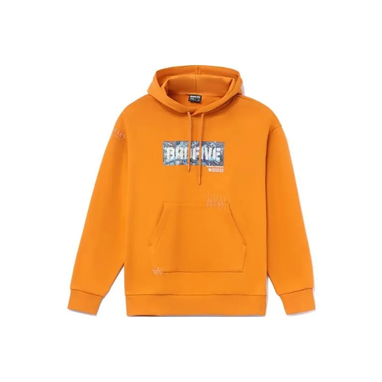 Badfive Подкладка Толстовка Унисекс Охра Апельсин