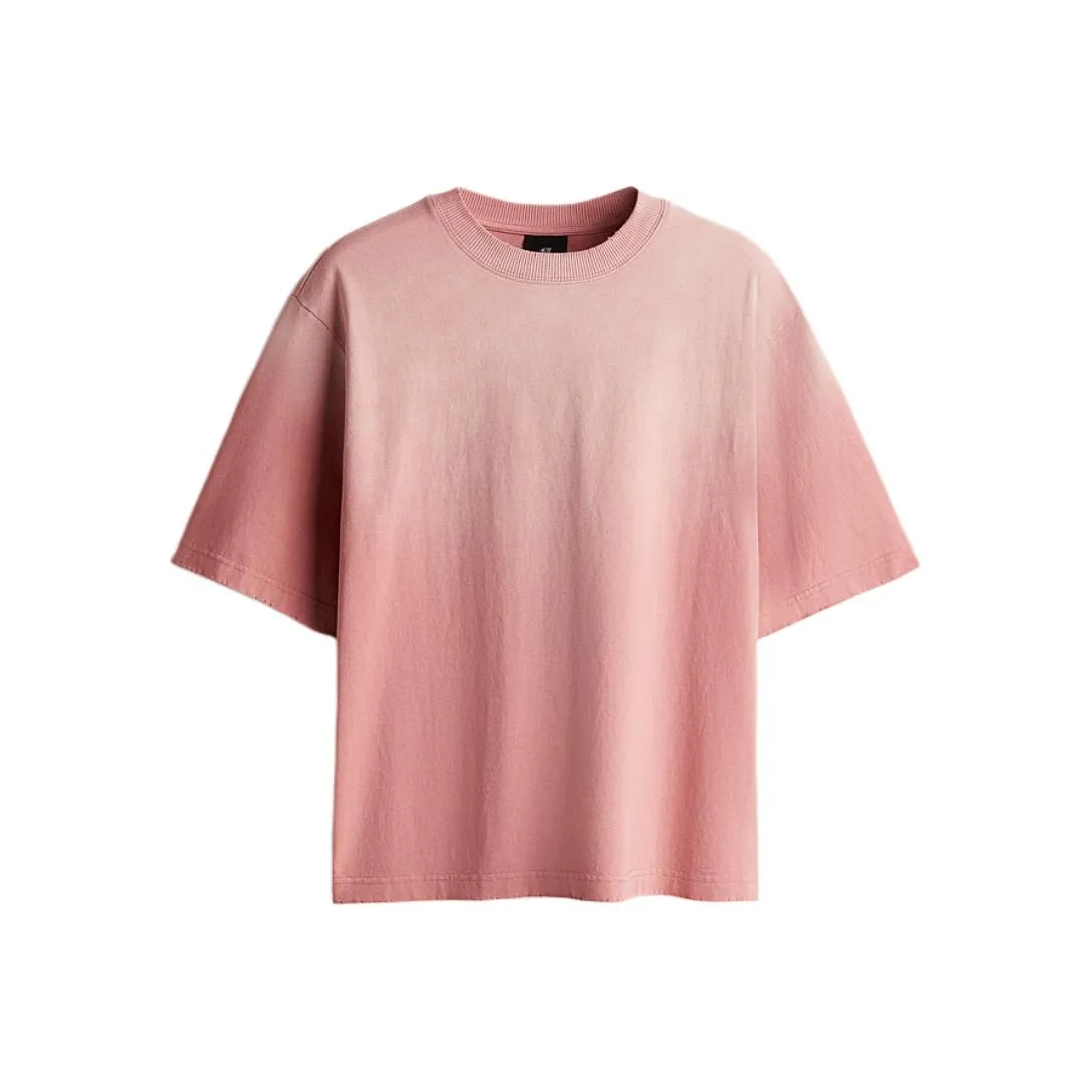 H&M T Shirt Men's Pink/Gradient
