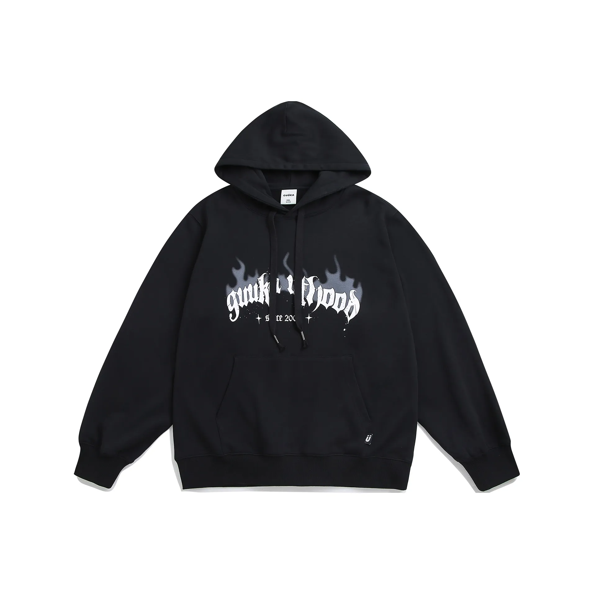 Guuka Черные Мужские Свитшоты