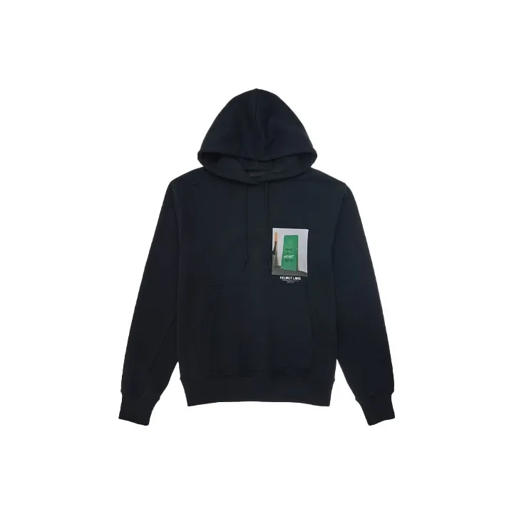 Helmut Lang Photograph print Cotton Hoodie