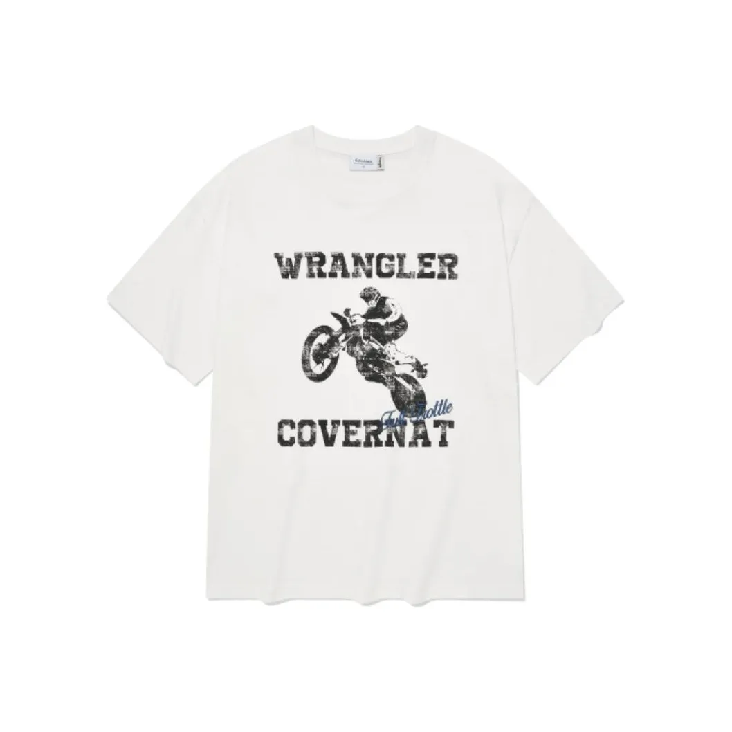 COVERNAT x WRANGLER Collaboration FW24 T Shirt Men's White