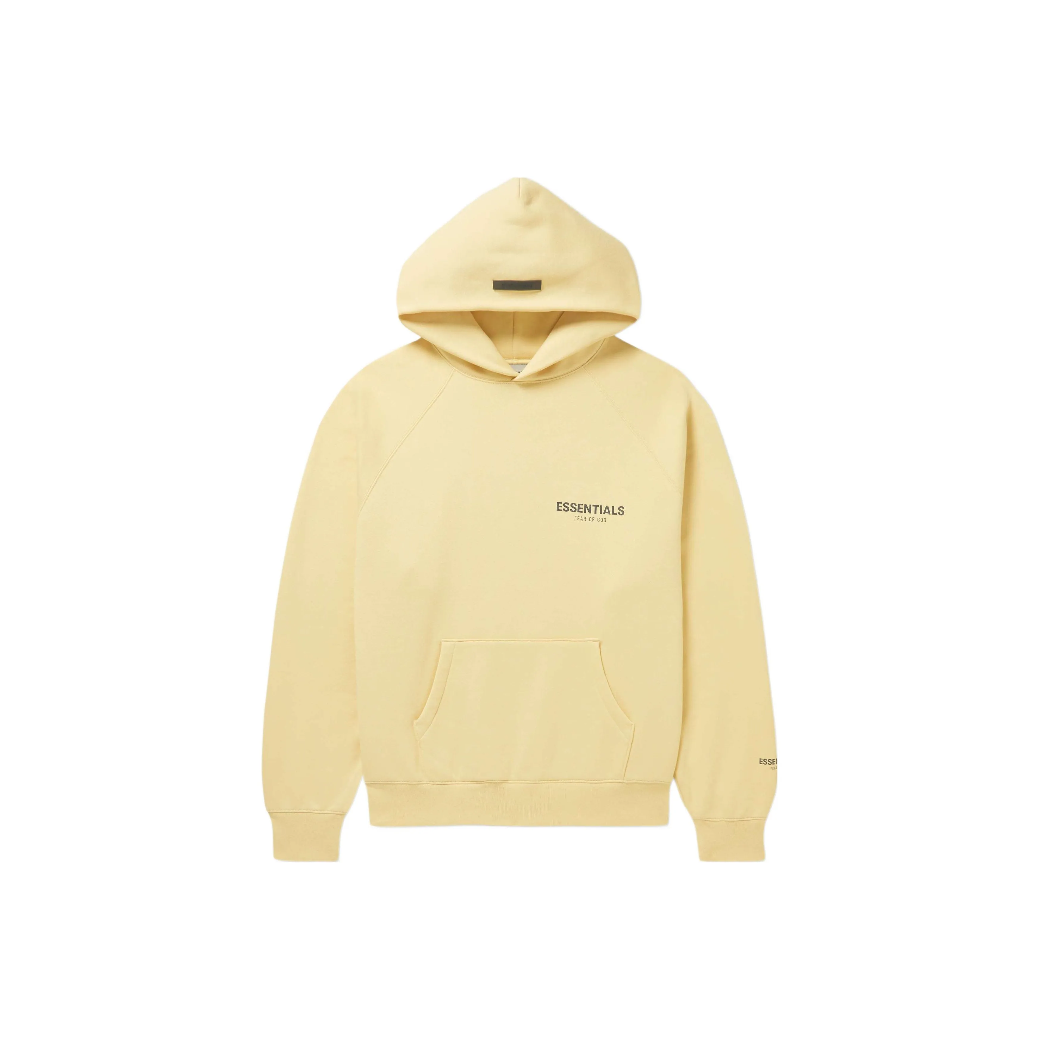 Fear Of God Essentials Mr. Porter Exclusive Logo Print Cotton Blend Jersey Hoodie
