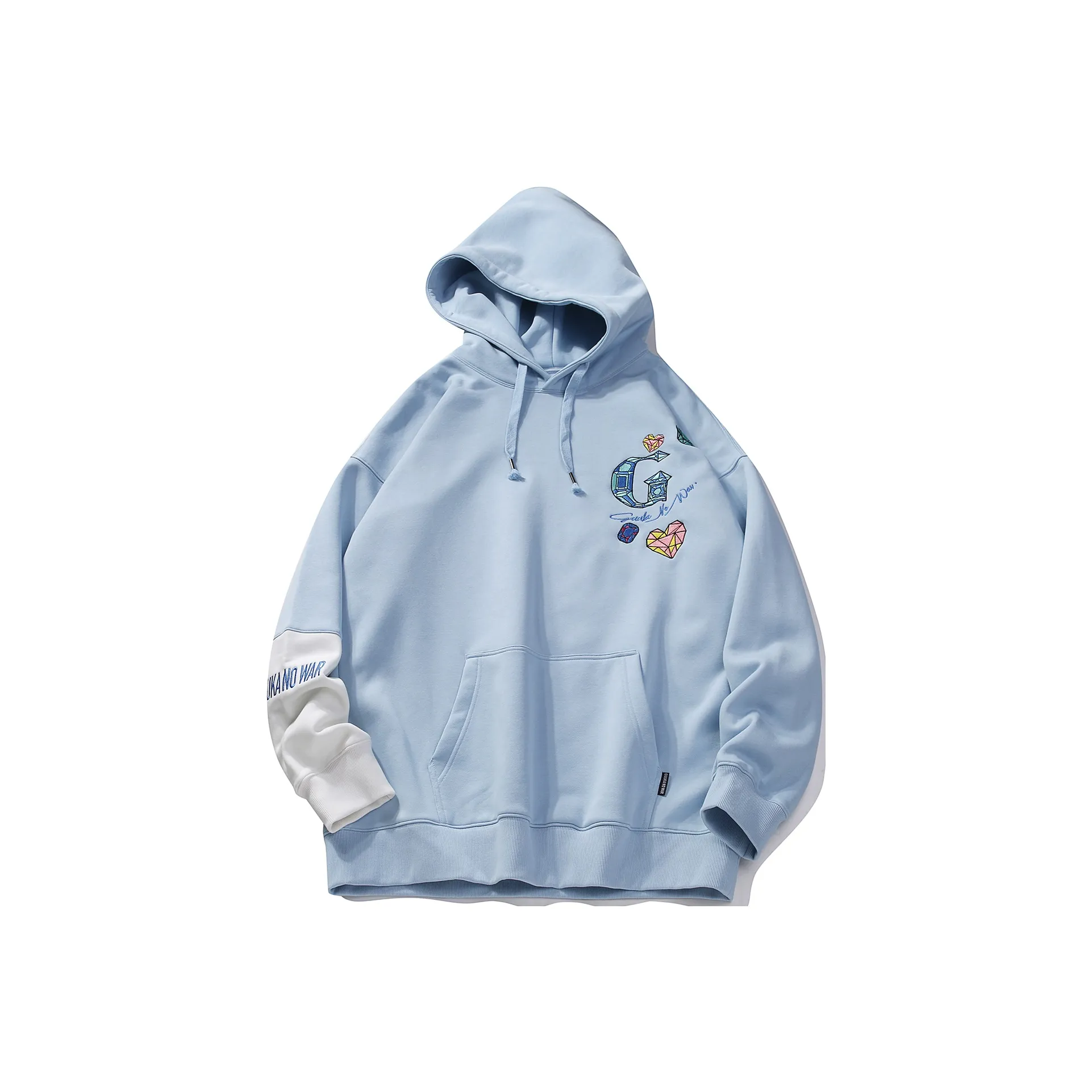 Guuka Небесно-голубой Унисекс Свитшоты