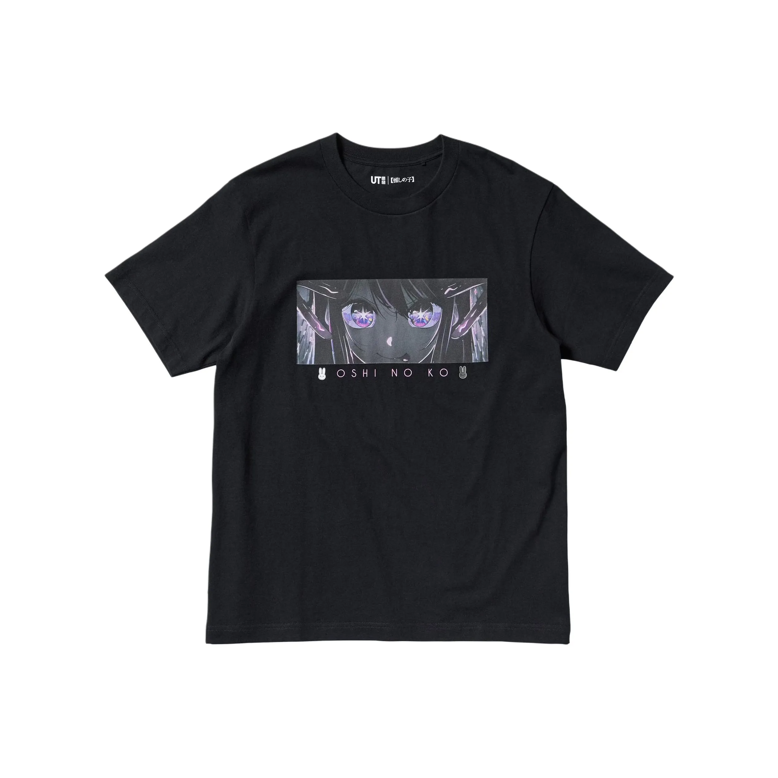 UNIQLO x Oshinoko T Рубашка Мужская Черная