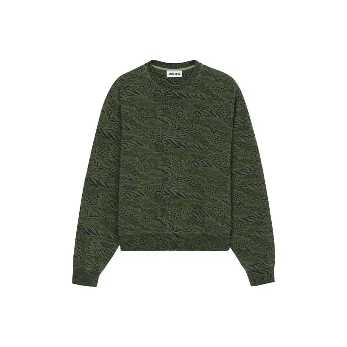 KENZO FW21 Толстовка Мужской Зеленый