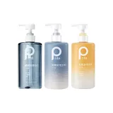 3종 세트: Zhiye 진정 효과 Purifying Shower 겔 520ml + 비듬 치료 샴푸 520ml + 헤어 컨디셔너 520ml