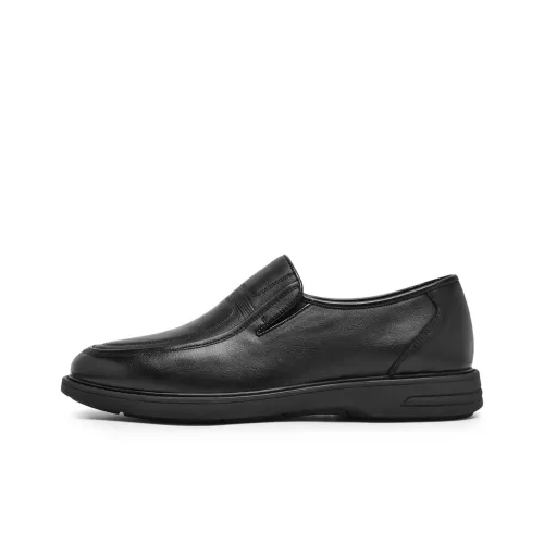 Shu family Мужские повседневные туфли Low Top Черные Мужские