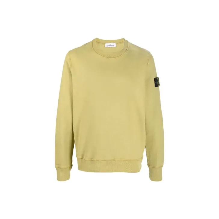 STONE ISLAND FW21 Толстовка Мужской Желтый