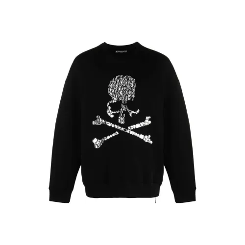 Mastermind JAPAN Черный Мужской Свитшот