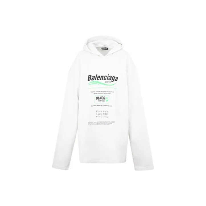 Balenciaga Women's Dry Cleaning Boxy Hoodie
