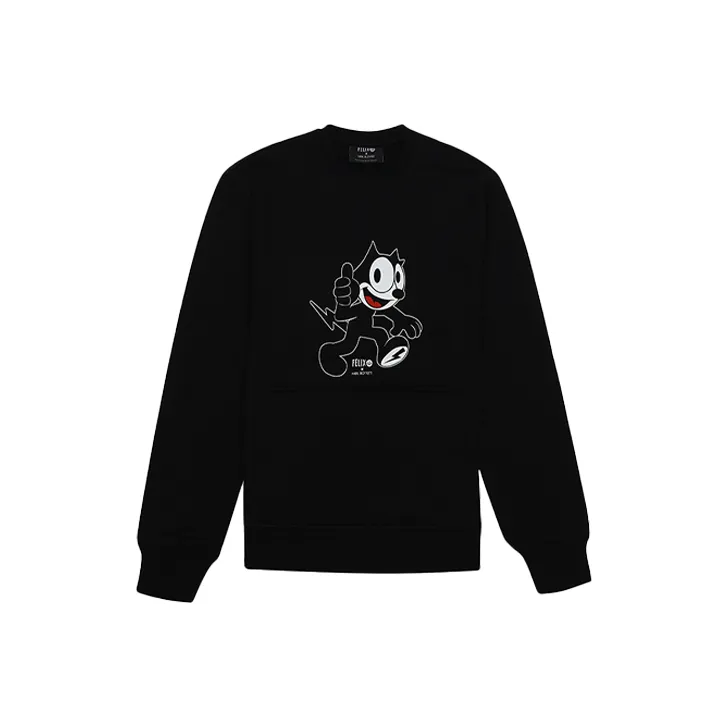 NEIL BARRETT Черный Унисекс Свитшоты