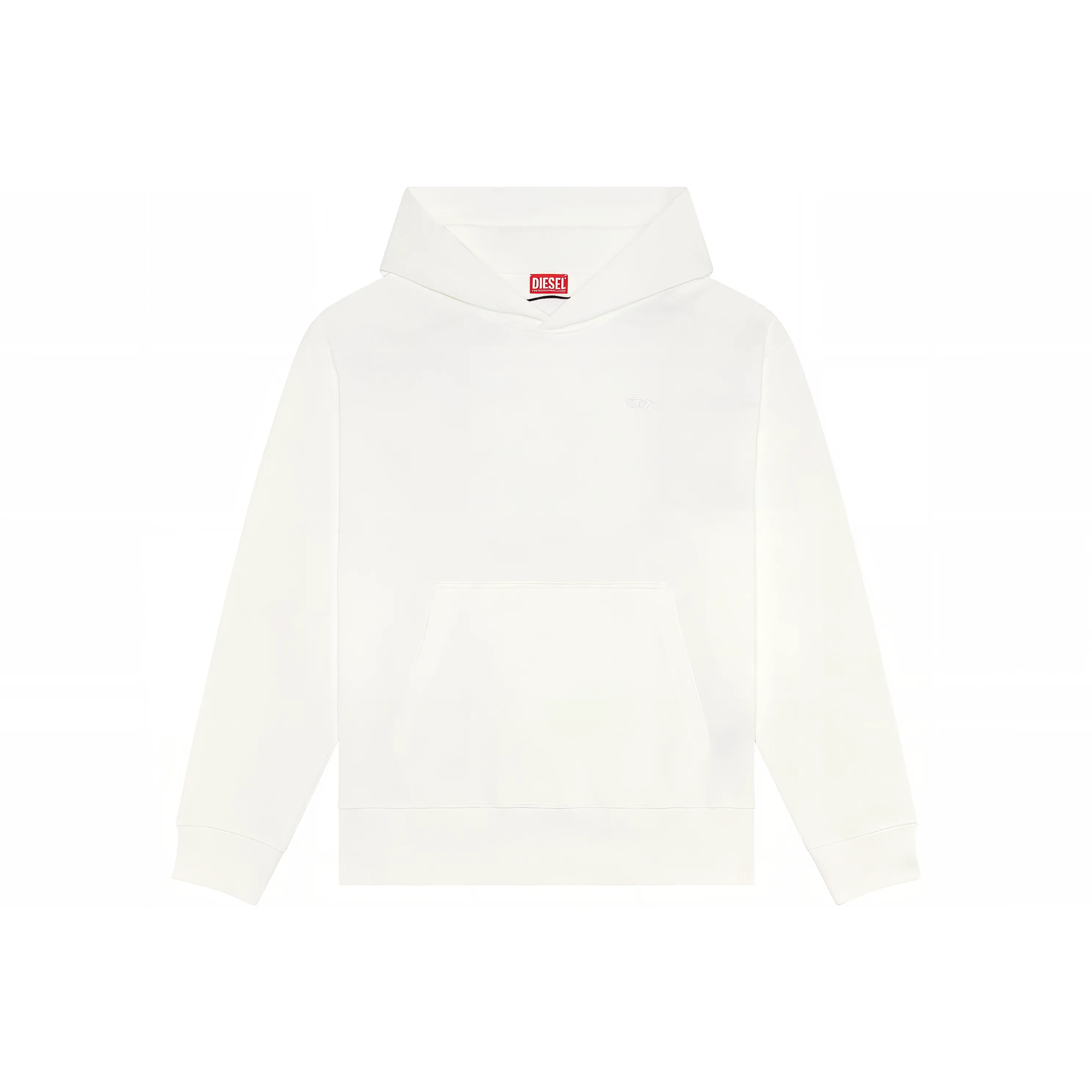 DIESEL S Macs Hood Megoval D Logo Embroidered Hoodie