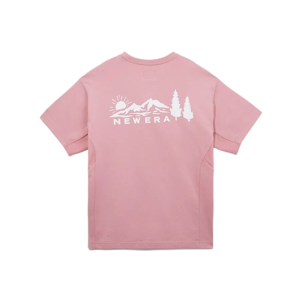 New Era Розовый Унисекс Футболка