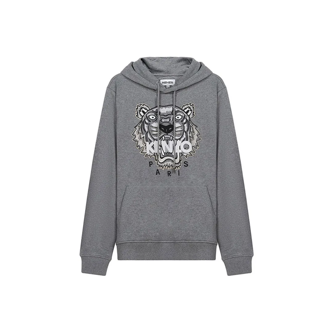 KENZO Classic Tiger Head Sweatshirts Men's Dove Gray