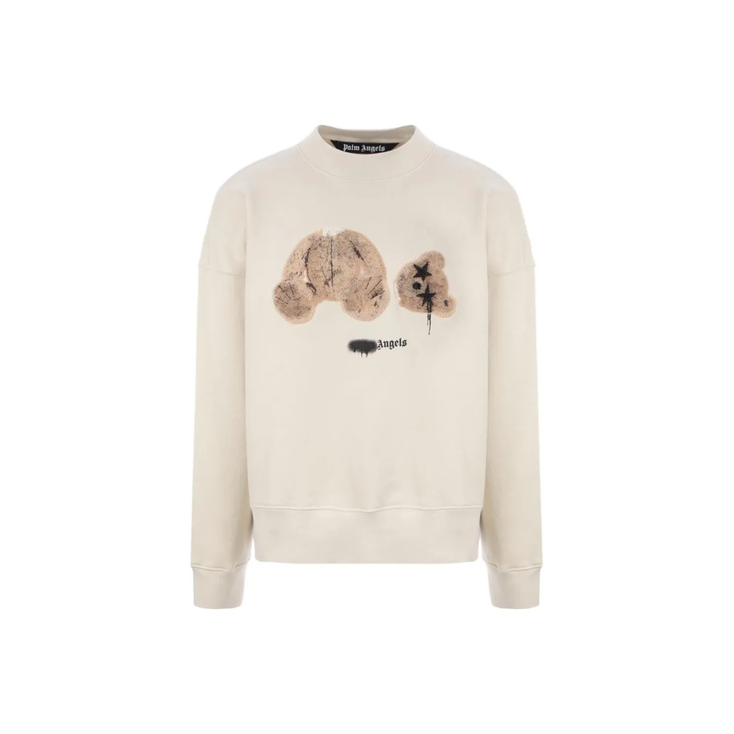 PALM ANGELS Sweatshirts Men Ecru