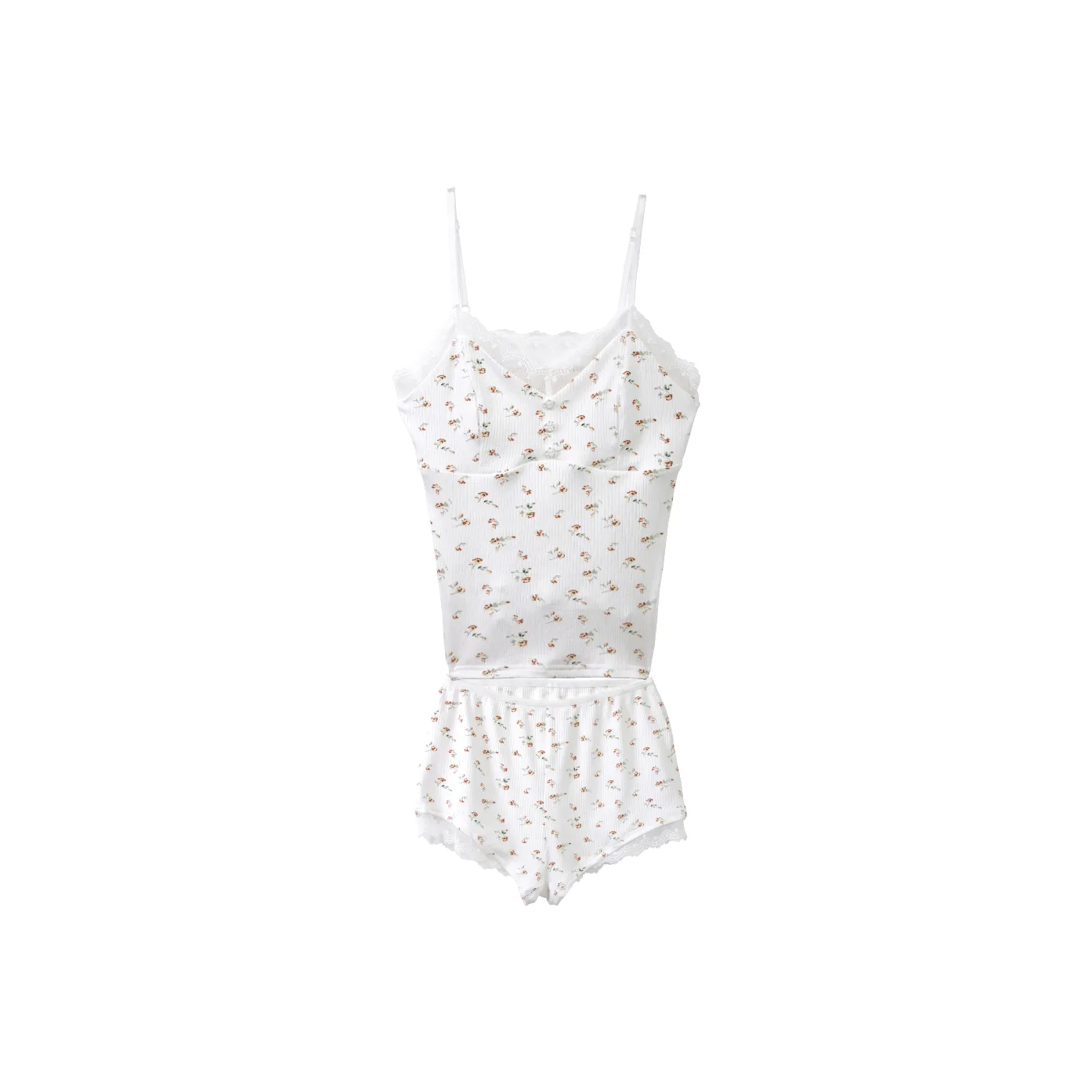 Lace Chili Пижамный комплект Женский Белый