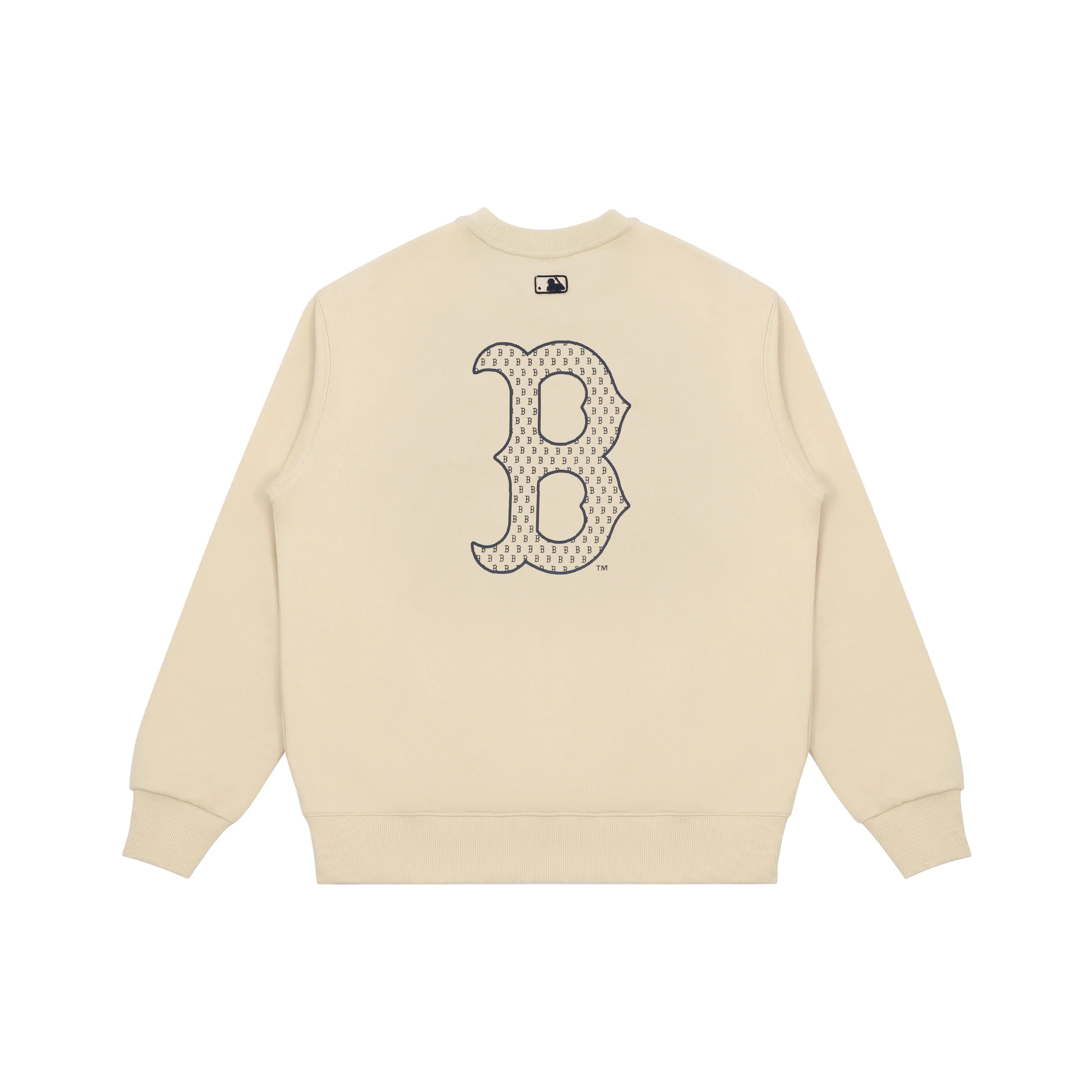 MLB Old Flower Бежевый Унисекс Свитшоты