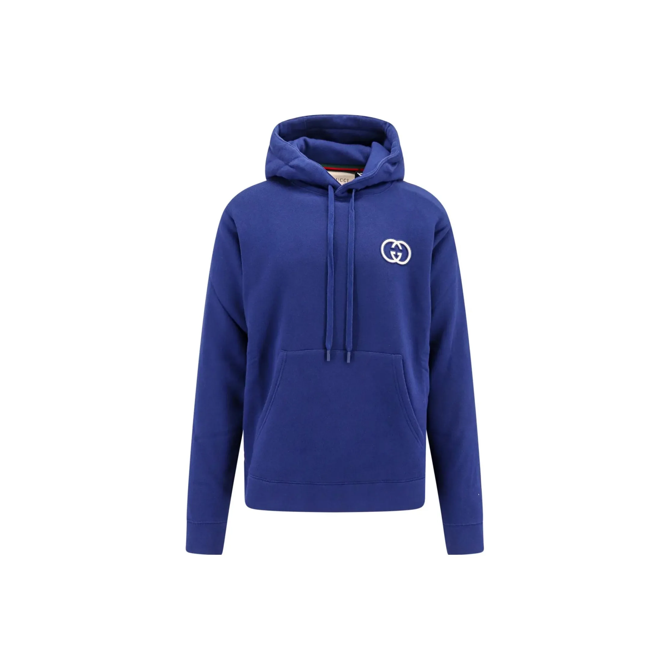 GUCCI Interlocking G logo Drawstring Hoodie