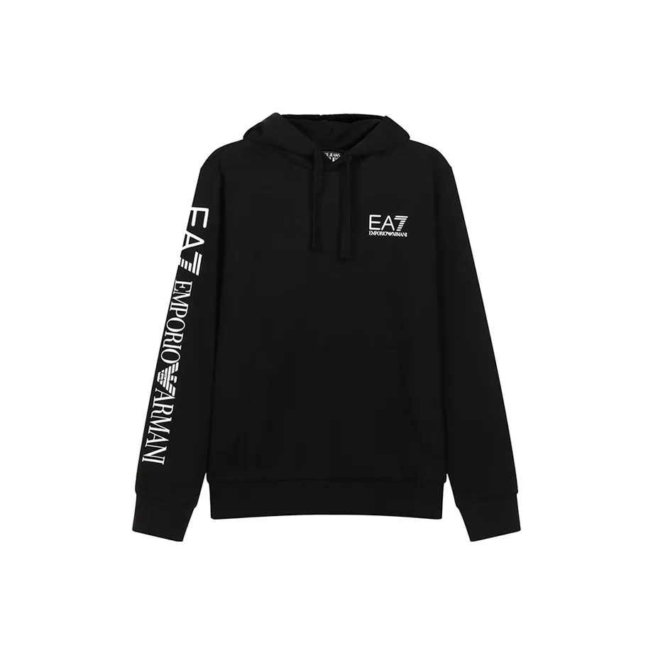 EMPORIO ARMANI EA7 Sweatshirt Spring And Autumn Men's Black