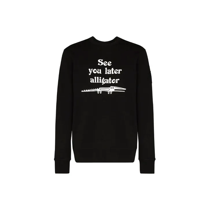 MONCLER FW21 Толстовка Мужской Черный