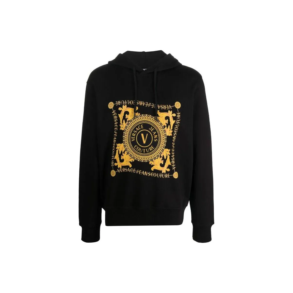 VERSACE JEANS Мужские черные свитшоты