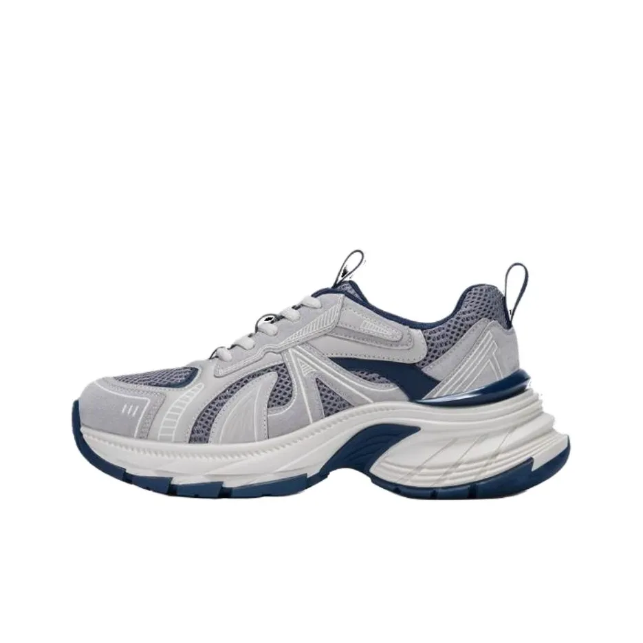 GG CC Chunky Sneakers Women's Low top Smoke Blue/Greige