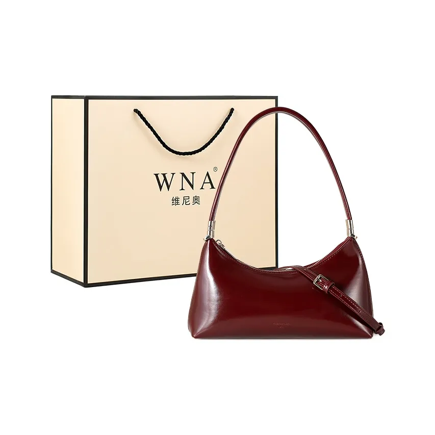 Vigno Сумка через плечо из синтетической кожи обычная женская красный абрикос черный