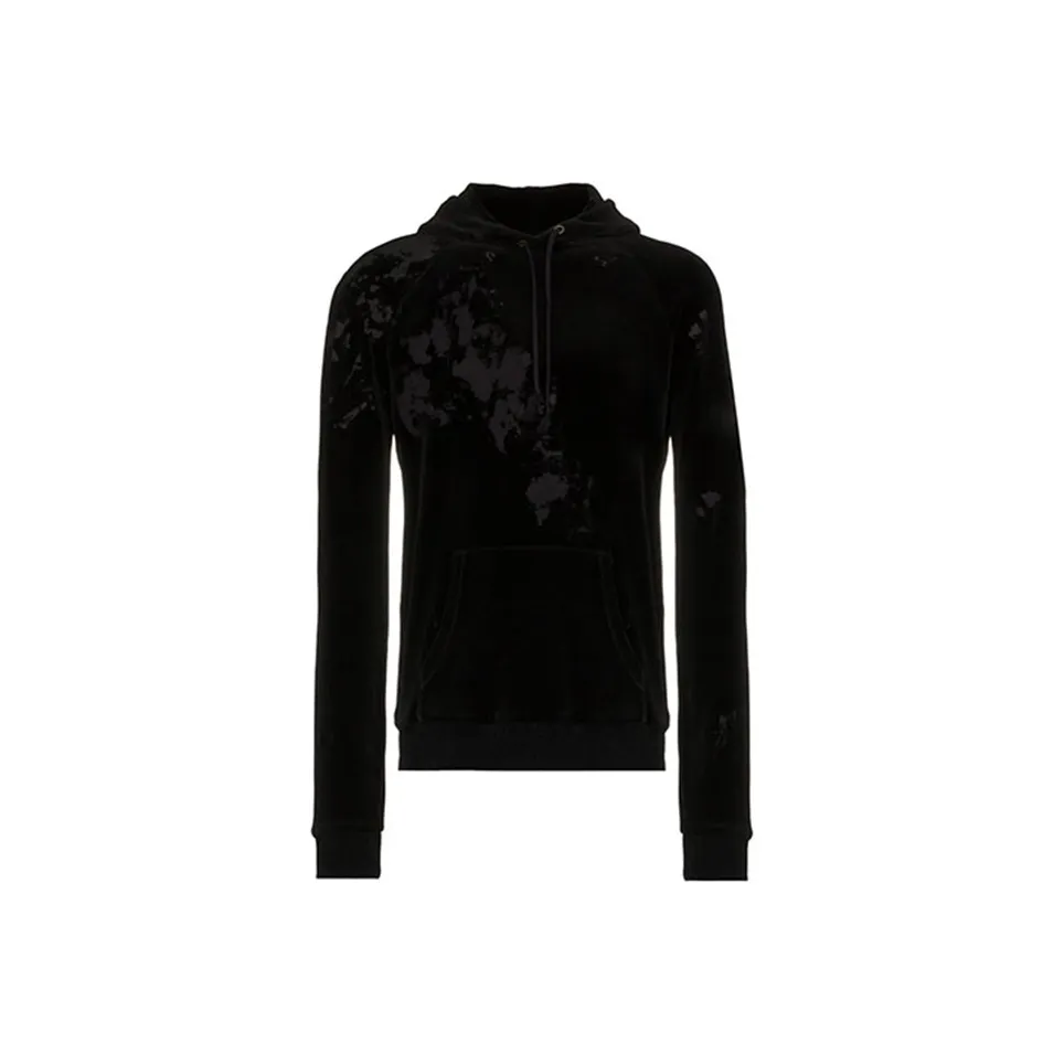 SAINT LAURENT Distressed-effect Hoodie