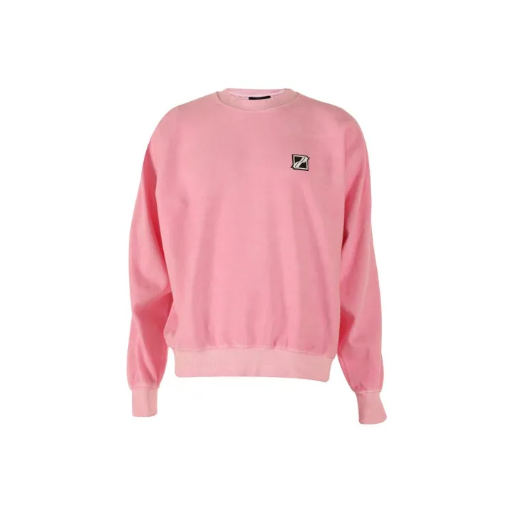 WE11DONE Неоновый розовый Унисекс Свитшоты