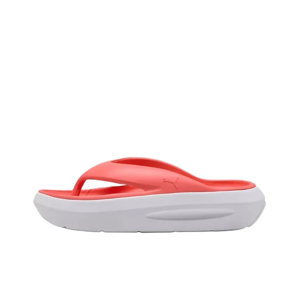 PUMA Flatter Flip Flops Women's Red