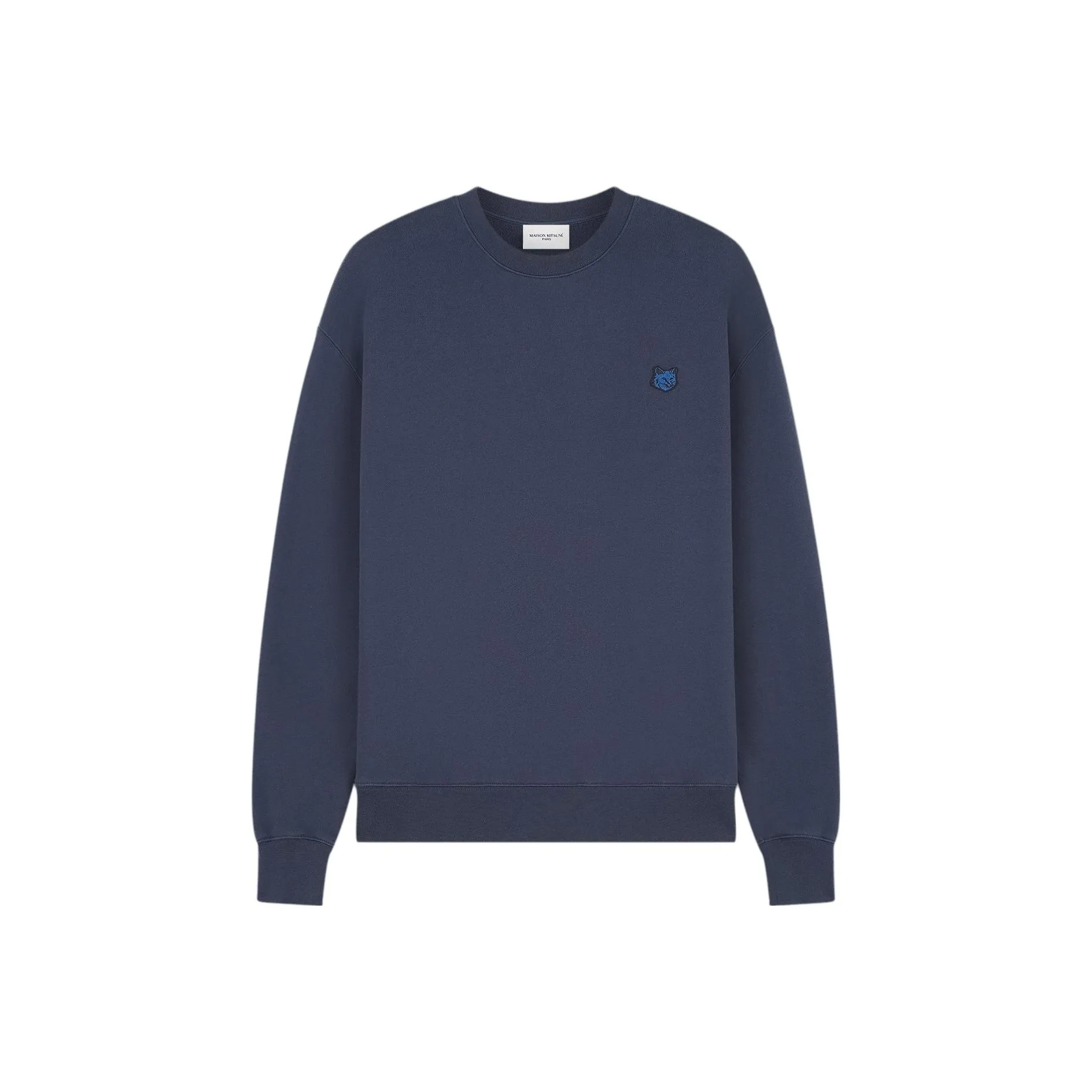 Maison Kitsune Bold Fox Head Patch Comfort Sweatshirt