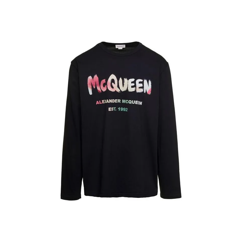 Alexander McQueen Черный Унисекс Свитшоты