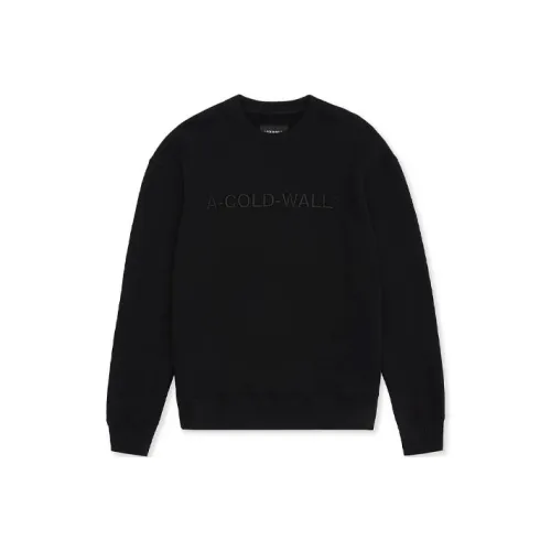 A COLD WALL* Черный Мужской Свитшот