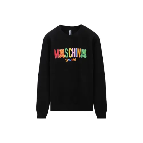 MOSCHINO Черный Мужские Свитшоты