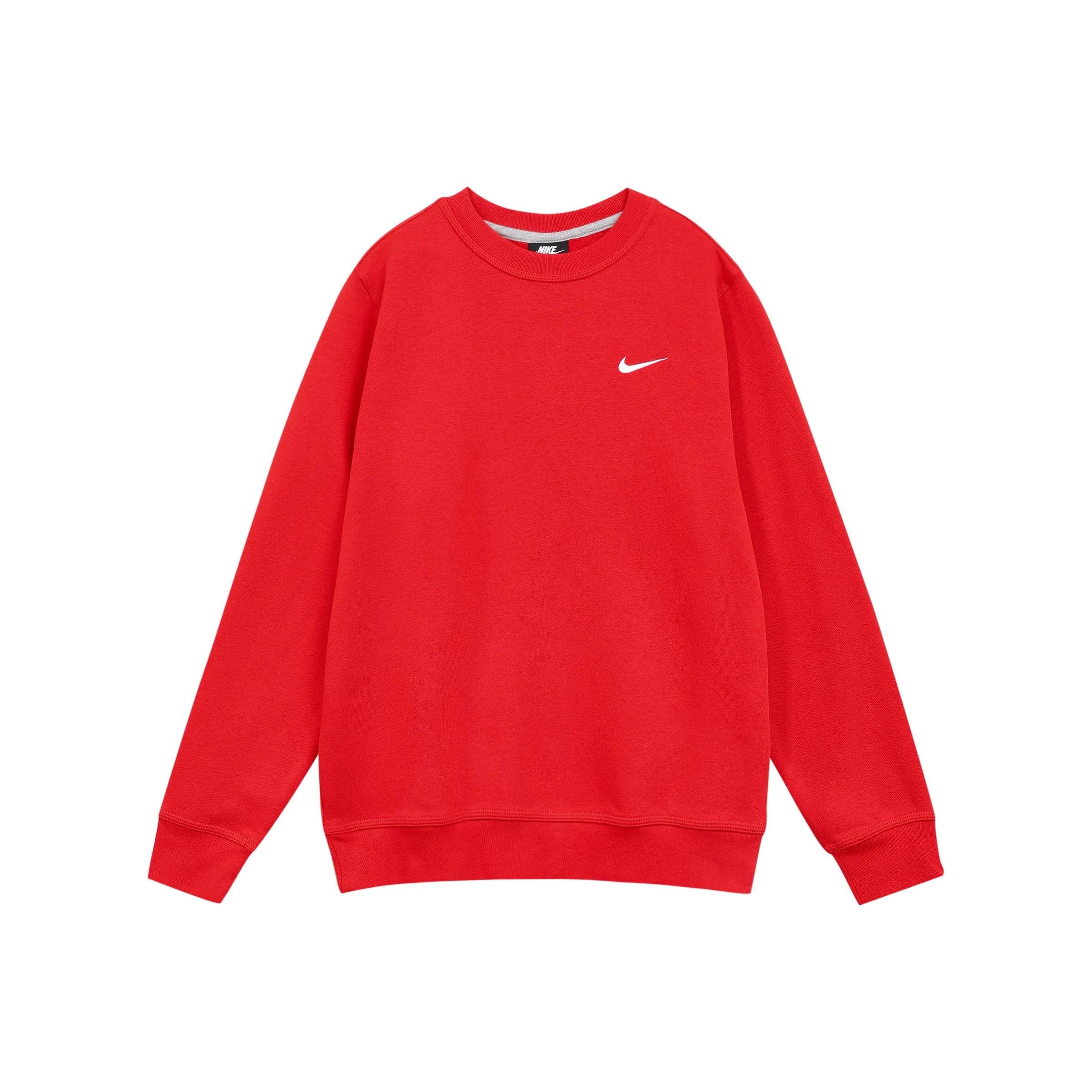 Nike Флис Толстовка Мужской Красный